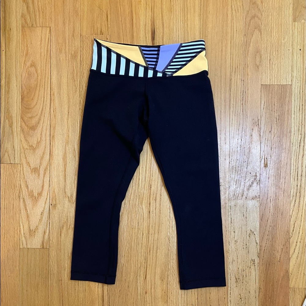 Lululemon Wunder Under Crop Leggings Size:4